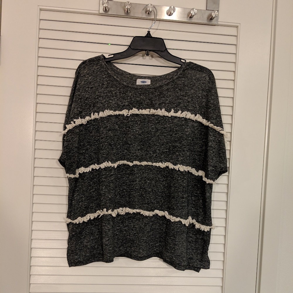 Old Navy fringe tee
